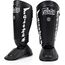 Schienbeinschützer Fairtex SP7 Twister Abnehmbar, Bekleidungsgrösse: L, Farbe: Schwarz