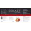 Rocket Bcaa 500g Powerfood One | Ice Tea Pêche, 2 image