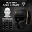 Head Guard F6 Matte Golden-L, Size: L, Colour: Schwarz, 8 image