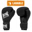 Gant Boxe Noir Lavable 08 Oz, Colore: Nero, OZ: 8oz