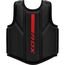 Chest Guard F6 Matte Red-L/XL, Colour: Schwarz, Size: L-XL