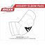Hosiery Elbow Foam Black/Golden-M, Size: M, Colour: Schwarz, Size: M, 5 image