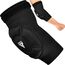 Hosiery Elbow Foam Black/White-Xl, Size: XL, Colour: Schwarz