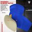 Hosiery Elbow Foam Blue/Gold-S, Size: S, Colour: Blue, 5 image