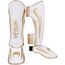 Venum Elite Standup Shinguards - White/Gold-XL, Size: XL, Colour: Gold, Size: XL