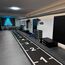 Piste de course "Sled Track" en gazon synthétique gradué GladiatorFit | Noir 1000x100 CM
