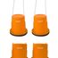 Children's non-slip clogs / stilts (set of 2) | Orange, 6 image