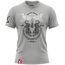 T-Shirt Sak Yant Tigers, Size: M, Colour: Grey
