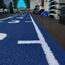 Graduated artificial turf "Sled Track GladiatorFit | Blau 1000x200 CM, 6 image