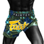 Muay Thai Shorts Fairtex Matrix, Size: L, Colour: Blue, 3 image