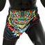 Muay Thai Shorts Fairtex Kabuki, Size: L, Colour: Schwarz, 3 image