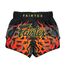 Muay Thai Shorts Fairtex Volcano, Bekleidungsgrösse: L, Farbe: Orange