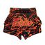 Short de Muay Thai Fairtex Magma, Taille: L, Couleur: Rouge