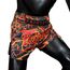 Short de Muay Thai Fairtex Magma, Taille: L, Couleur: Rouge, 4 image