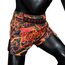 Short de Muay Thai Fairtex Magma, Taille: XL, Couleur: Rouge, 4 image