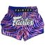 Muay Thai Shorts Fairtex Enchanted Jungle, Bekleidungsgrösse: 2XL, Farbe: Violett