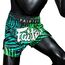 Short de Muay Thai Fairtex Tropical, Taille: 2XL, Couleur: Vert, 4 image