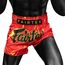 Short de Muay Thai Fairtex Inferno, Taille: M, Couleur: Rouge, 3 image