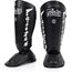 Shin guards Fairtex SP7 Twister Detachable, Size: S, Colour: Schwarz