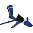 Protèges-Tibias Fairtex SP7 Twister Détachable, Taille: L, Couleur: Bleu, 4 image