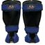 Schienbeinschützer Fairtex SP7 Twister Abnehmbar, Bekleidungsgrösse: M, Farbe: Blau, 5 image