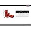 Shin guards Fairtex SP7 Twister Detachable, Size: M, Colour: Rot, 6 image