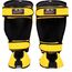 Protèges-Tibias Fairtex SP7 Twister Détachable, Taille: L, Couleur: Jaune, 5 image