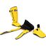 Protèges-Tibias Fairtex SP7 Twister Détachable, Taille: L, Couleur: Jaune, 3 image