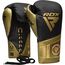 RDX K1 Mark Pro Fight Boxing Gloves, Colour: Gold, OZ: 10oz, 10 image