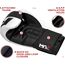 Boxing Gloves Rex F4 White/Black-10OZ, Colour: Weiss, OZ: 10oz, 7 image