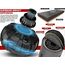 Free Standing Punch Bag F9 + Bag Mitts, Colour: Schwarz, Length: 1.8m, 4 image