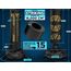 Free Standing Target Black+ Bag Mitts, Colour: Gold, Length: 1.8m, 12 image