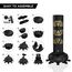 Free Standing Target Black+ Bag Mitts, Colour: Gold, Length: 1.8m, 6 image