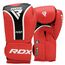 RDX Aura Plus T-17 Boxing Gloves, Colour: Rot, OZ: 10oz, 5 image