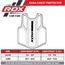 Chest Guard F6 Matte White-S/M, Colour: Schwarz, Size: S-M, 2 image
