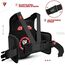 Chest Guard F6 Matte White-S/M, Colour: Schwarz, Size: S-M, 4 image