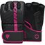 Grappling Gloves F6 Matte Pink-S, Size: S, Colour: Schwarz, 8 image