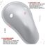 RDX H1 Coquille Supporter – Protection Ultime pour Combattants, Size: M, Colour: Weiss, 3 image