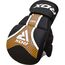 RDX Grappling Gloves Shooter Aura Plus T-17 Black Golden-Xl, Size: XL, Colour: Schwarz