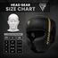 Head Guard F6 Matte Golden-XL, Size: XL, Colour: Schwarz, 8 image