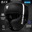 Head Guard F6 Matte White-M, Size: M, Colour: Schwarz, 8 image