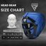 Casque de Combat à Grille Amovible, Couleur: Bleu, Taille ne pas utiliser: XL, 2 image