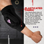 Hosiery Elbow Foam Black/Pink-S, Size: S, Colour: Schwarz, 4 image