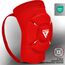 Hosiery Elbow Foam Red/White-L, Size: L, Colour: Rot, 6 image