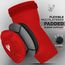 Hosiery Elbow Foam Red/White-M, Size: M, Colour: Rot, 4 image