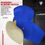 Hosiery Elbow Foam Blue/Gold-L, Size: L, Colour: Blue, 5 image