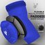 Hosiery Elbow Foam Blue/White-Xl, Size: XL, Colour: Blue, 5 image