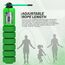 Skipping Rope Kids Plastic Abs Green-10Ft (17583), Colour: Green, Length: 3.10m, 3 image