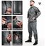 Tenue de Sudation C1 Pour la Perte de Poids, Taille: S, Couleur: Gris, 3 image