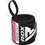 RDX Wrist Support Wraps for Weight Lifting, Size: One Size, Colour: Rosa